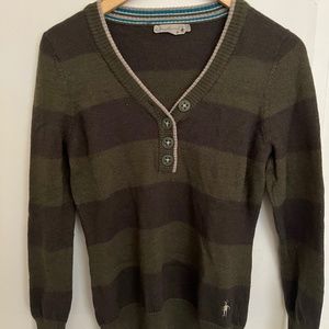 Smartwool v-neck sweater